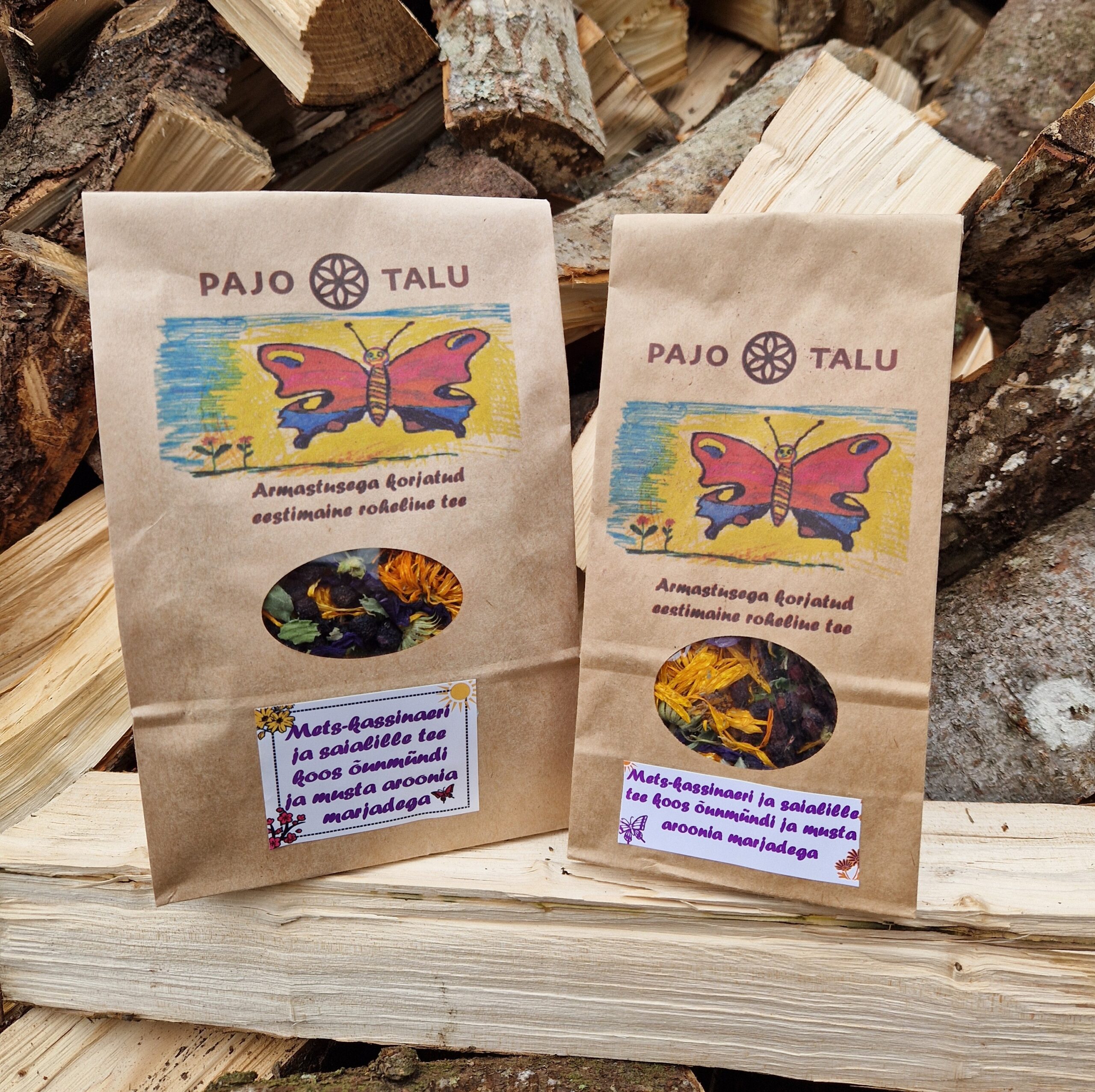 Mets-kassinaeri ja saialille tee koos õunmündi ja musta aroonia marjadega 30g ja 50g